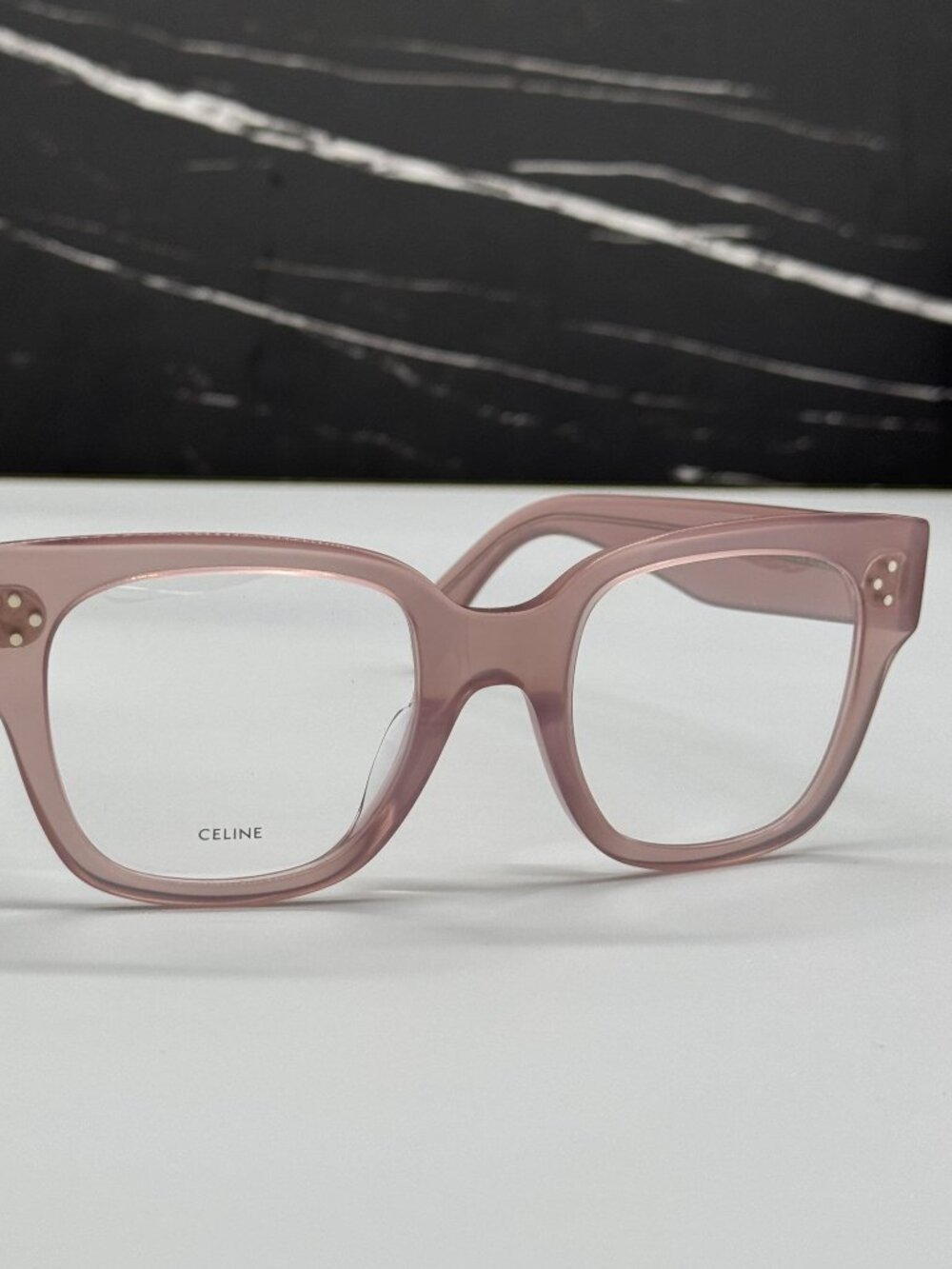 NEW CELINE CL50110U 045 EYEGLASSES PINK WOMEN EYEWEAR CELINE - Picture 6 of 11